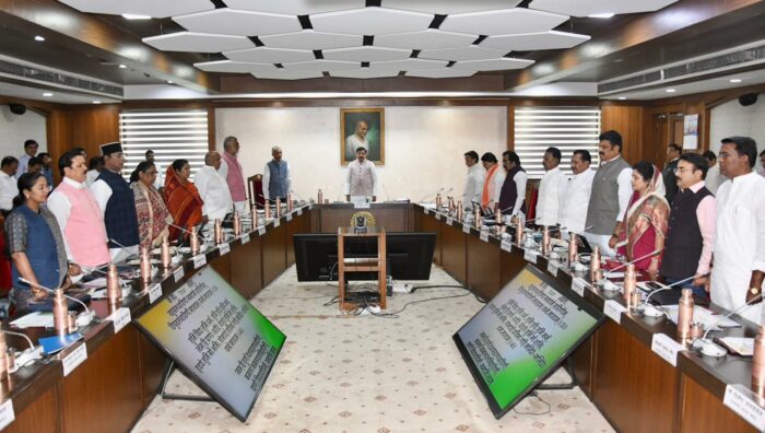 मुख्यमंत्री डॉ. मोहन यादव की अध्यक्षता में मंत्री परिषद की बैठक शुरू