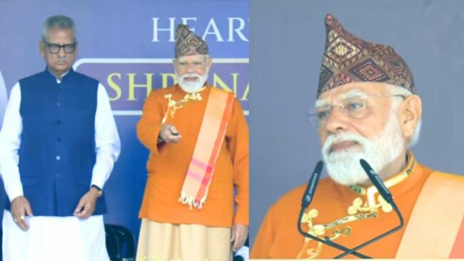 सिक्किम के स्वर्ण जयंती समारोह में पीएम मोदी, ₹4000 करोड़ परियोजनाओं की सौगात