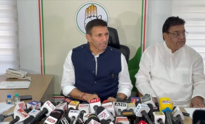 भोपाल में कांग्रेस के प्रदेश अध्यक्ष की प्रेस वार्ताः किसानों की समस्या को लेकर सरकार को घेरा