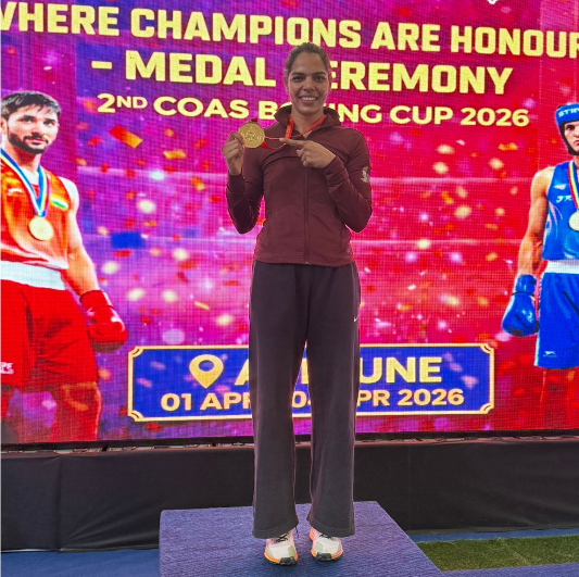 उज्जैन के खाचरोद की बॉक्सर बेटी का गोल्डन पंच, नेशनल चैंपियनशिप में जीता स्वर्ण