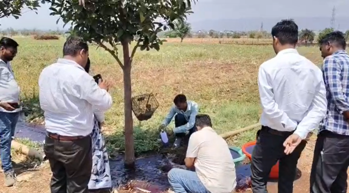 RNI NEWS की खबर का असर: खबर के प्रकाशन के बाद जागा प्रशासन, जानकारी जुटाने मौके पर पहुंची पीएचई विभाग की टीम