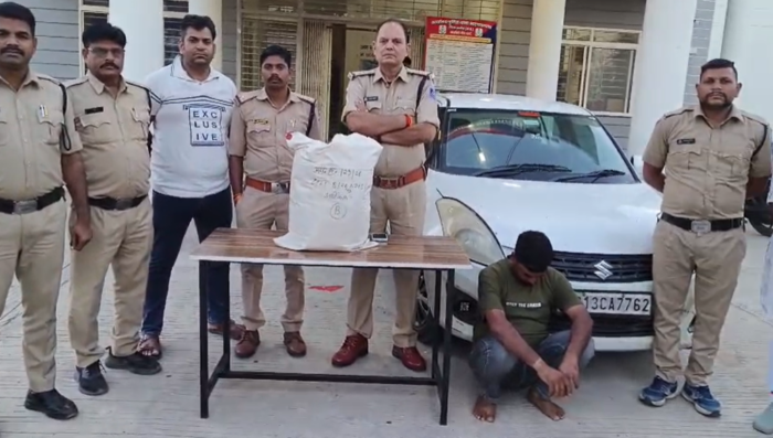 उज्जैन पुलिस को मिली बड़ी सफलता, 10 हजार का इनामी बदमाश मादक पदार्थ के साथ गिरफ्तार