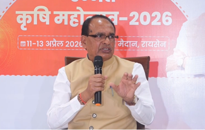 केंद्रीय मंत्री शिवराज सिंह चौहान ने मीडिया से किया संवाद, किसानों को लेकर दिया बड़ा बयान
