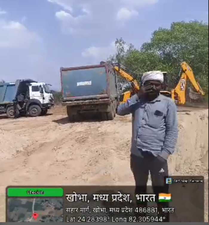 अवैध रेत भंडारण पर प्रशासन की बड़ी कार्रवाई, 174 घन मीटर रेत जब्त