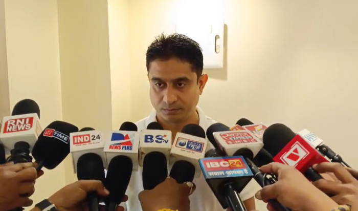 जबलपुर में युवक कांग्रेस का आंदोलन, कार्यक्रम में शामिल हुए राष्ट्रीय अध्यक्ष