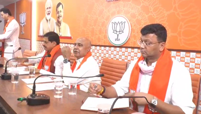 मुख्यमंत्री डॉ. मोहन यादव व प्रदेश अध्यक्ष हेमंत खंडेलवाल की संभाग प्रभारियों एवं जिला प्रभारियों के साथ बैठक