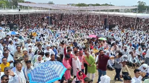 ‘मुख्यमंत्री अनुरोध यात्रा’ : TET के विरोध में प्रदर्शन, दशहरा मैदान पहुंचे प्रदेशभर के हजारों शिक्षक