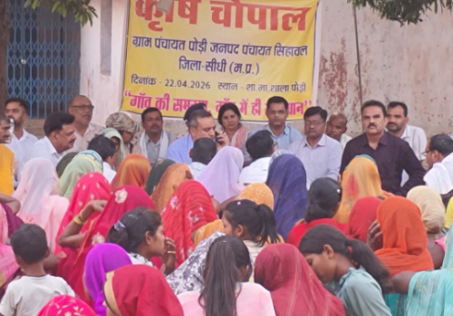 जन चौपाल से गैरहाजिर पटवारी पर गिरी गाज: कलेक्टर विकास मिश्रा ने किए निलंबन के आदेश