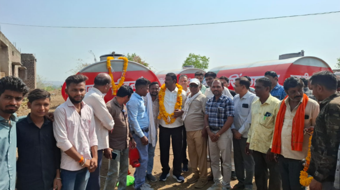 धरमपुरी विधानसभा में 46 पंचायतों को टैंकर वितरण, गर्मी से मिलेगी राहत