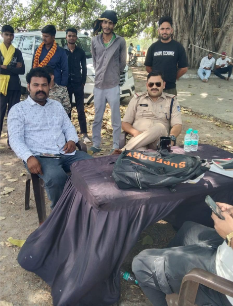 दतिया के ग्राम बिलहारी में बॉलीवुड मूवी शक्तिशालिनी की शूटिंग शुरू