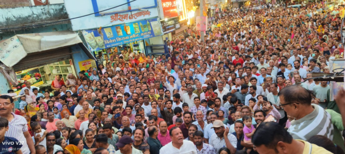 बद्री विशाल मंदिर पर हुआ नरसिंह लीला का मंचन, खंभा फाड़ प्रकट हुए भगवान, हजारों श्रद्धालुओं ने किए दर्शन