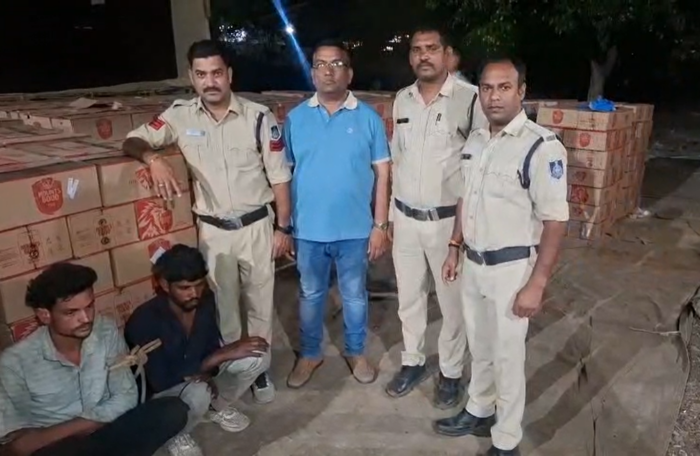 उज्जैन बना शराब तस्करी का ट्रांजिट रूट? पुलिस ने पकड़ी 1 करोड़ की बीयर खेप, ट्रक जब्त