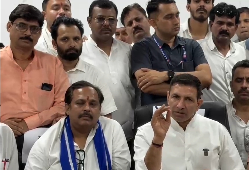 सतना में कांग्रेस का सरकार पर हमला, कानून व्यवस्था और भ्रष्टाचार को लेकर उठाए सवाल
