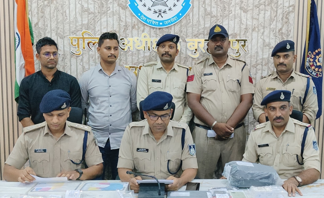 बुरहानपुर में लालबाग पुलिस की बड़ी कार्रवाई, एप्पल शोरूम में चोरी करने वाला आरोपी गिरफ्तार