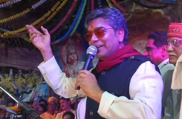 भैसाना में 151 कुंडीय श्रीराम महायज्ञ का भव्य शुभारंभ, कलश यात्रा में अभिनेता आशुतोष राणा शामिल हुए