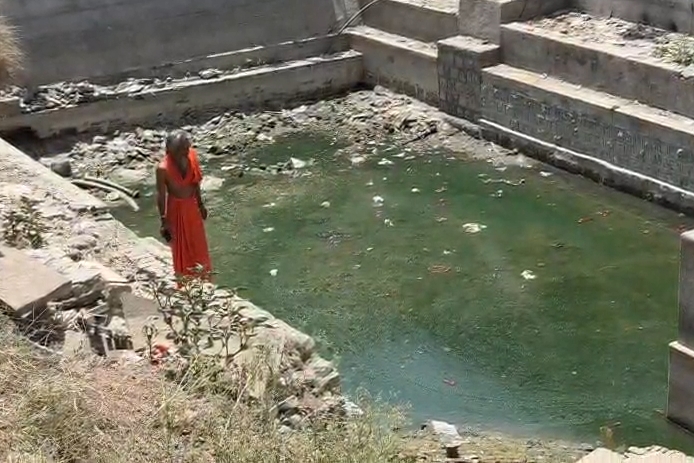 बैजनाथ मंदिर परिसर का कमल कुंड बदहाल, कछुओं की जान पर संकट