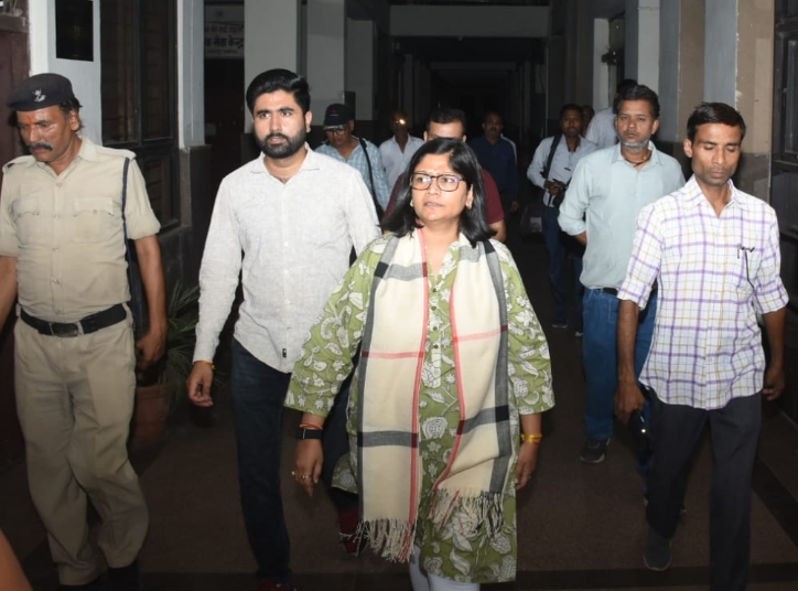 ग्वालियर कलेक्ट्रेट परिसर में लगी आग, कर्मचारियों ने सूझबूझ से पाया काबू