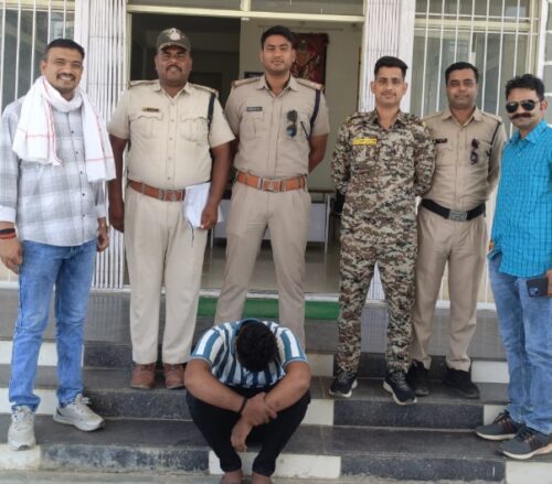 मोहन बड़ोदिया पुलिस की बड़ी कार्रवाई, 9 माह से फरार चोरी का आरोपी गिरफ्तार