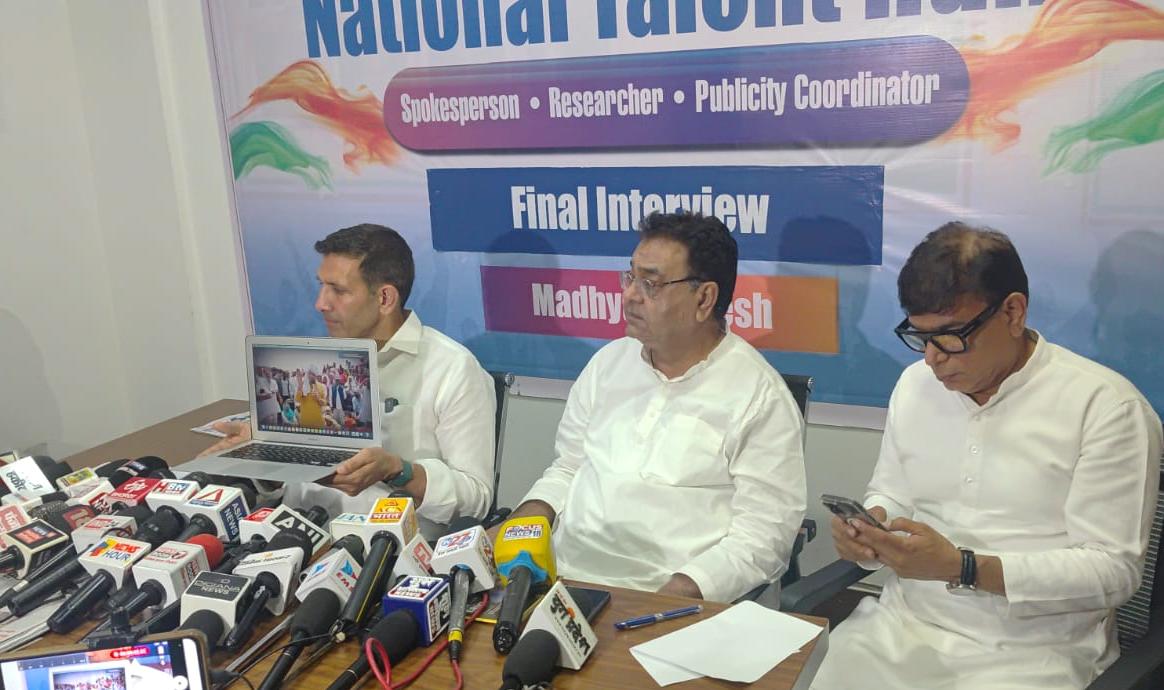 नीट घोटाले और केन-बेतवा परियोजना पर कांग्रेस का भाजपा सरकार पर बड़ा हमला