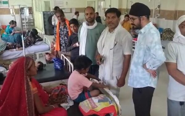 दूषित पानी से फैली बीमारी, डेढ़ दर्जन से अधिक बच्चे जिला अस्पताल में भर्ती