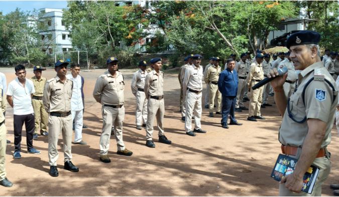 मोहर्रम से पहले बुरहानपुर पुलिस का सुरक्षा कवच मजबूत, 120 कोटवारों को SPO प्रशिक्षण।