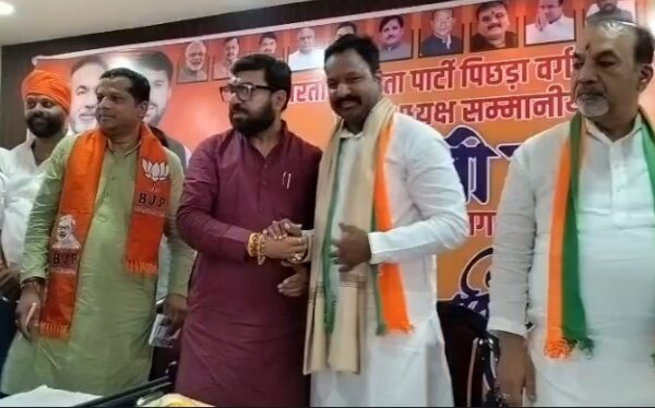 भाजपा पिछड़ा वर्ग मोर्चा के प्रदेश अध्यक्ष पवन पाटीदार पहुंचे छिंदवाड़ा, संगठन सशक्तिकरण पर दिया जोर