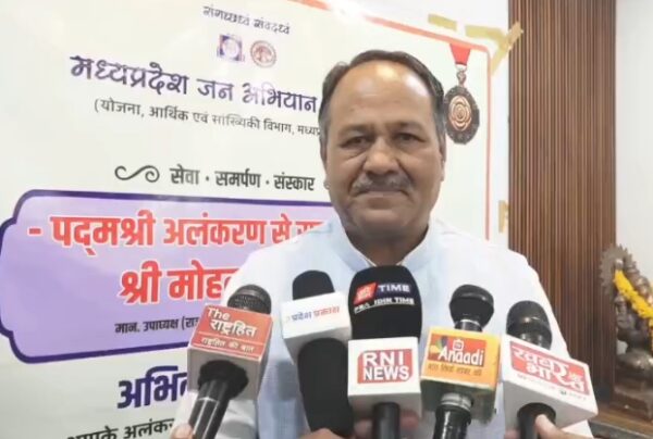 भोपाल में पद्मश्री मोहन नागर का संवाद, जल संरक्षण को जन आंदोलन बनाने पर दिया जोर
