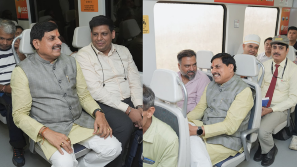 दिल्ली मेट्रो में सफर कर सीएम डॉ. मोहन यादव ने दिया ग्रीन मोबिलिटी का संदेश