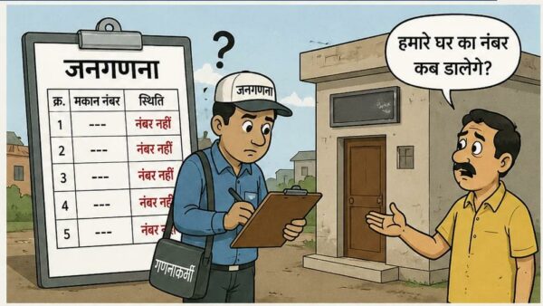 बुधनी में जनगणना और मकान सूचीकरण कार्य पर उठे सवाल, नागरिकों ने जताई नाराजगी