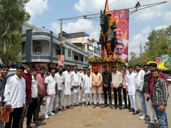 महाराणा प्रताप और महाराजा छत्रसाल जयंती पर निकली भव्य शौर्य यात्रा, जयघोषों से गूंजा नगर