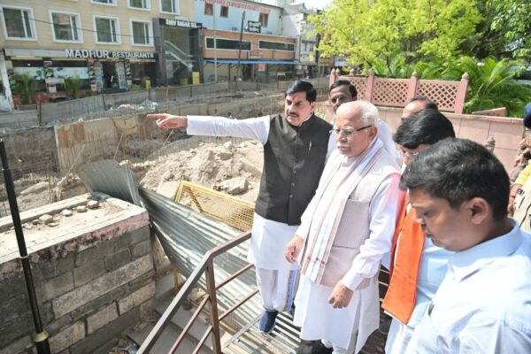 उज्जैन में सीएम मोहन यादव और केंद्रीय मंत्री खट्टर ने सिंहस्थ कार्यों का किया निरीक्षण