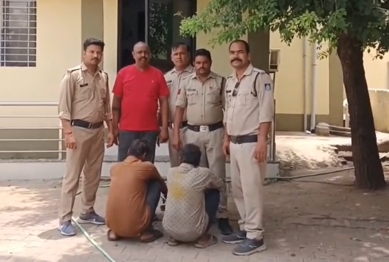 निवाड़ी में महिला से मारपीट मामले में पुलिस की कार्रवाई, तीन आरोपी गिरफ्तार