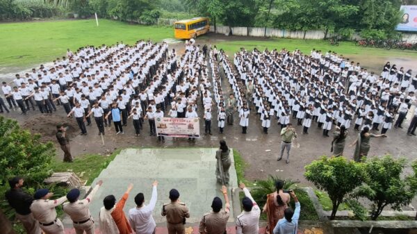 बुरहानपुर ने रचा नशामुक्ति जागरूकता का इतिहास, 32,002 विद्यार्थियों ने लिखे संकल्प संदेश