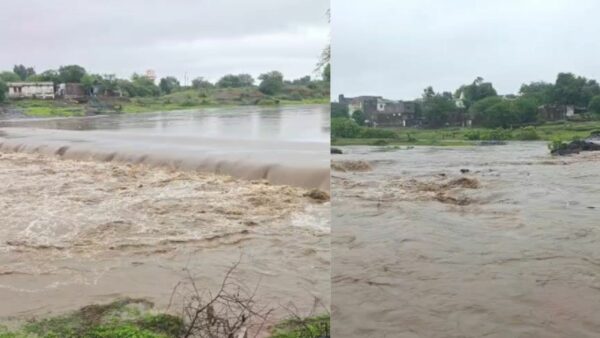 खंडवा में भारी बारिश से हालात बिगड़े, सुकता नदी उफनी, हापला गांव का संपर्क टूटा