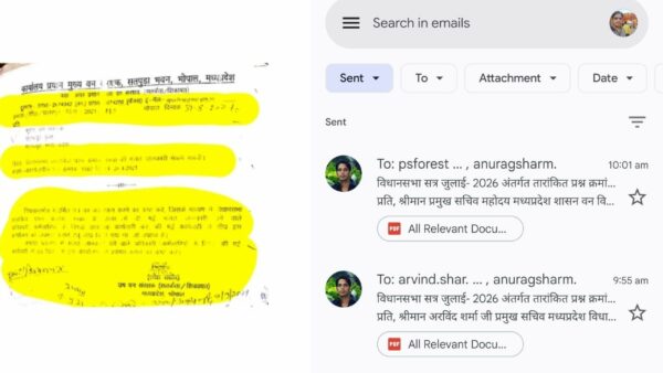 छतरपुर-टीकमगढ़ वन विभाग में विधानसभा प्रश्न को लेकर विवाद, CCF पर प्रश्न ड्रॉप कराने के प्रयास के आरोप