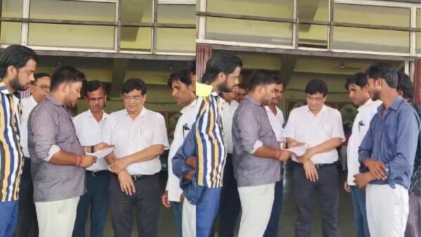 श्योपुर में निजी स्कूलों के खिलाफ अभिभावकों का प्रदर्शन, महंगी किताबों और बढ़ी फीस पर जताया विरोध