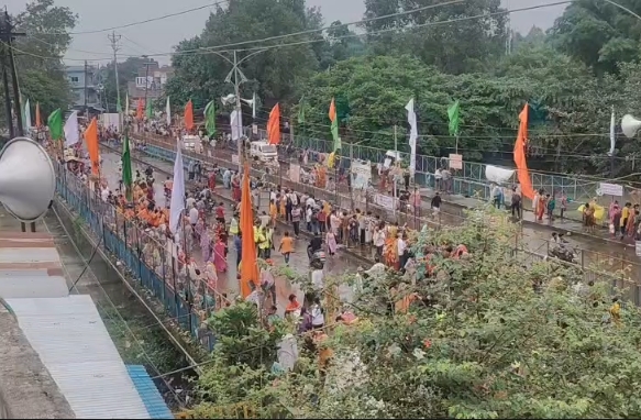 सीहोर में सावन की भव्य कांवड़ यात्रा, 2 लाख से अधिक श्रद्धालु पहुंचे