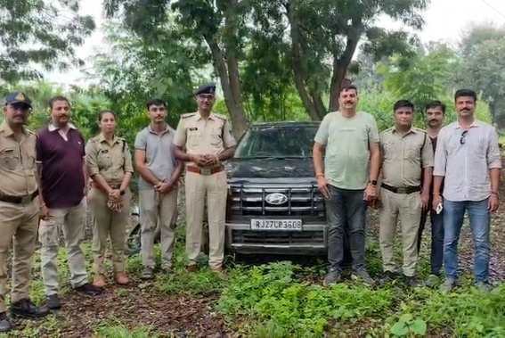 रतलाम में MD ड्रग्स की बड़ी खेप बरामद, 2.495 किलो मादक पदार्थ और क्रेटा जब्त