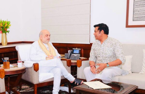 अमित शाह से सांसद रवि किशन की मुलाकात, गोरखपुर के विकास और युवाओं के भविष्य पर हुई चर्चा