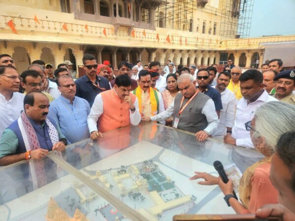 निवाड़ी: ओरछा में सीएम मोहन यादव ने श्री रामराजा लोक के निर्माण कार्यों का लिया जायजा, समय पर पूरा करने के निर्देश