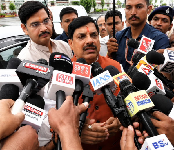 राज्यपाल से मुलाकात के बाद सीएम मोहन यादव का राहुल गांधी पर हमला