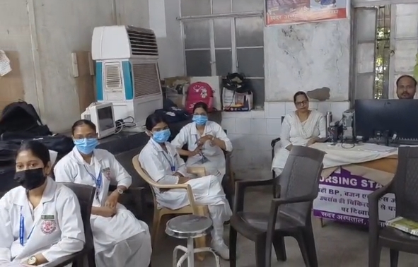 सासाराम सदर अस्पताल में डॉक्टरों ने किया OPD का बहिष्कार, मरीज परेशान