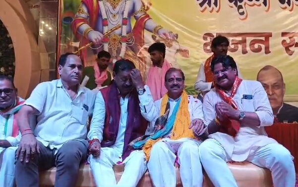 भिण्ड में यादव समाज ने निकाला भव्य श्रीकृष्ण चल समारोह, हजारों श्रद्धालु हुए शामिल