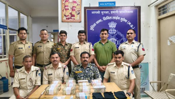 मुरैना में सिविल लाइन पुलिस की कार्रवाई, चार आरोपी गिरफ्तार