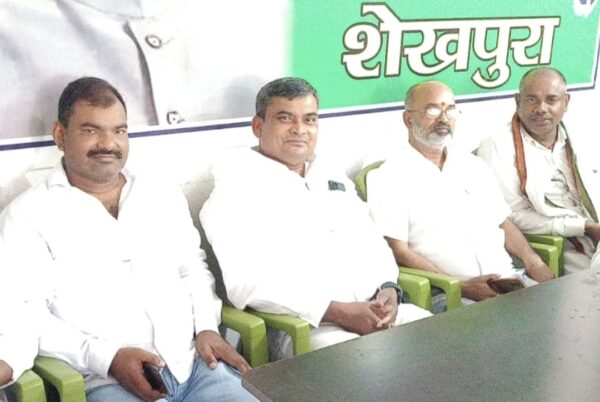 शेखपुरा जदयू कार्यालय में हुई अहम बैठक, 2 अक्टूबर के सम्मान समारोह की तैयारियों पर मंथन