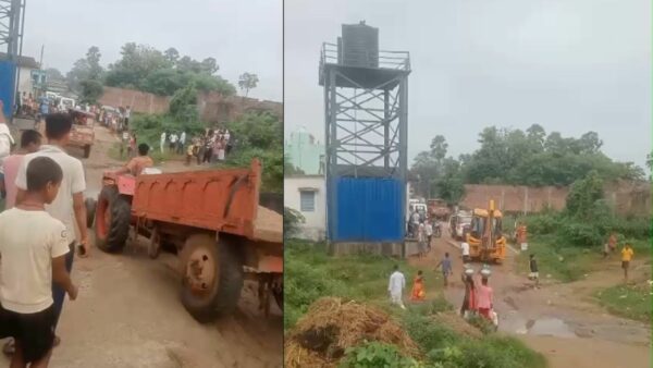 बांका में अवैध बालू खनन पर कार्रवाई करने पहुंची टीम पर हमला, पुलिस वाहन समेत कई गाड़ियां क्षतिग्रस्त