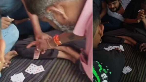 मुरैना में गणपति पंडाल के अंदर जुआ खेलने का कथित वीडियो वायरल, जांच का इंतजार