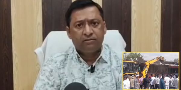 पृथ्वीपुर में चला प्रशासन का बुलडोजर, दुकानों के बाहर लगे टीन शेड हटाए, स्थानीय लोगों ने कार्रवाई पर उठाए सवाल, जानें मामला