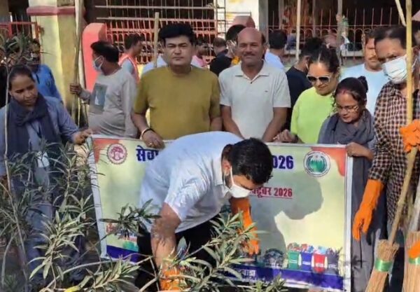 छिंदवाड़ा में गांधी जयंती पर सेवा संकल्प अभियान का शुभारंभ