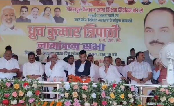 ध्रुव त्रिपाठी के समर्थन में ए.के. शर्मा का बड़ा बयान, शिक्षक चुनाव को 2027 से जोड़ा